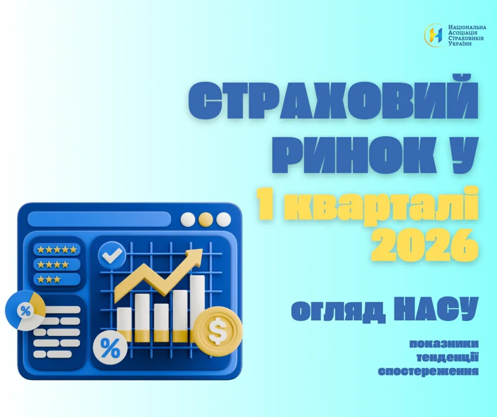 Підсумки І кварталу 2026 року страхового ринку